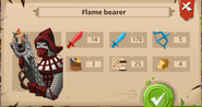 Flame bearer