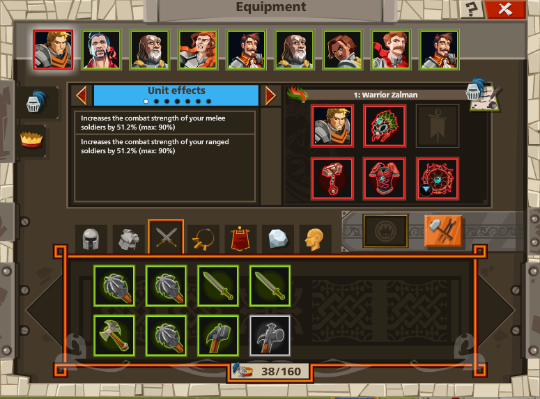 Equipment | GoodGame Empire Wiki | Fandom