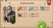 Shadow Maceman's statistics