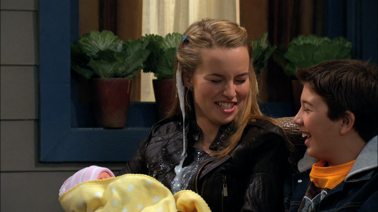 good luck charlie teddy and charlie