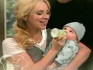 Amy holding PJ