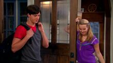 Spencer leaves for the night.