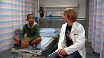 PJ pretends to be a doctor.
