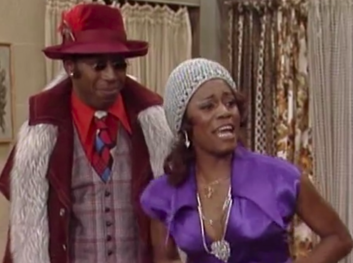 Thelma of Goodtimes - With my TV siblings Jimmie Walker aka JJ Evans and  Ralph Carter aka Michael Evans