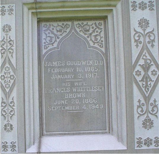 Frances Whittlesey (Brown) Goodwin GoodwinGenealogy Wikia Fandom