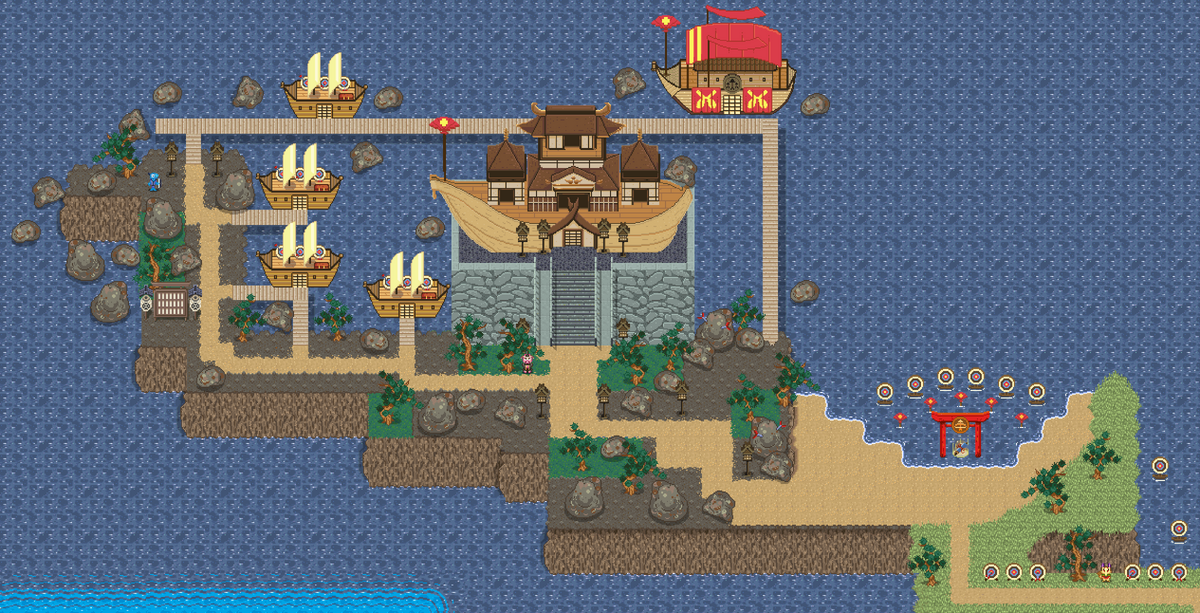 Northwest Docks Google Doodle Champion Island Games Wiki Fandom