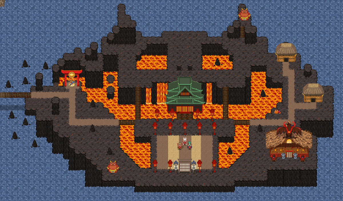 Oni Island Google Doodle Champion Island Games Wiki Fandom