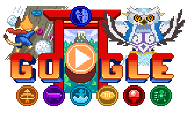 Google's Doodle Champion Island Games em Jogos na Internet