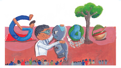 India Wants To Know: India's First Panel Quiz Show on X: Fans of Google  doodles, this one's for you. The first EVER playable doodle was on the  Google home page to commemorate