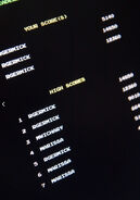 Behind the scenes photo for a possibly unused leaderboard (named: Ryan Germick, Marcin Wichary, and Marissa Mayer)