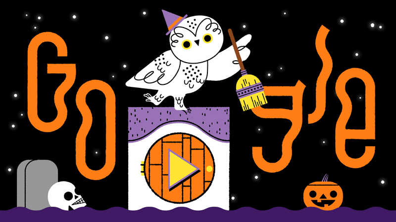 GOOGLE DOODLE HALLOWEEN GAME by Ganym0.deviantart.com on @DeviantArt