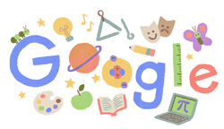 Marguerite Yourcenar's 117th Birthday Doodle - Google Doodles