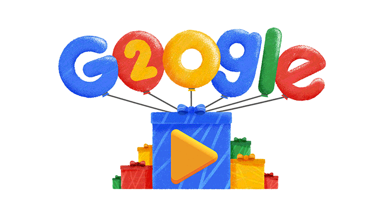 Google's 20th Birthday | Google Doodles Wiki | Fandom