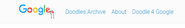 A still from the GIF appears on the header of the doodle archive site