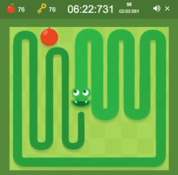 Peaceful Mode, Google Snake Game Wiki