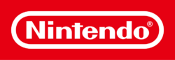 Nintendo White with Red background