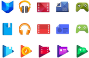 Google Play Service Logos