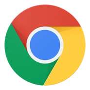 Google Chrome logo from 2015 to 2022.