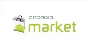 The very first Google Play logo, aka Android Market.