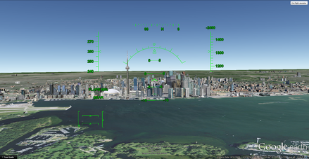 Google Earth Easter Egg: Flight Sim