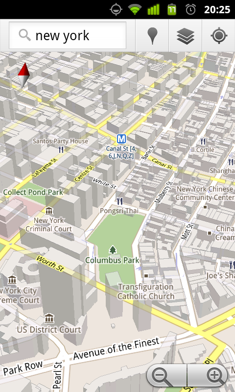 android - Maps Engine polygons coordinates not exact to Google