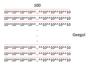 Geegol in tetration