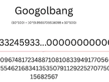 Googolbang