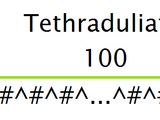 Tethraduliath