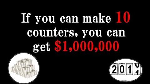 If you can make 10 counters, you can get $1,000,000