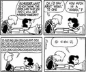 Как гугол используется в комиксе Peanuts.