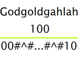 Godgoldgahlah