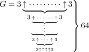 グラハム数の視覚的な矢印表記