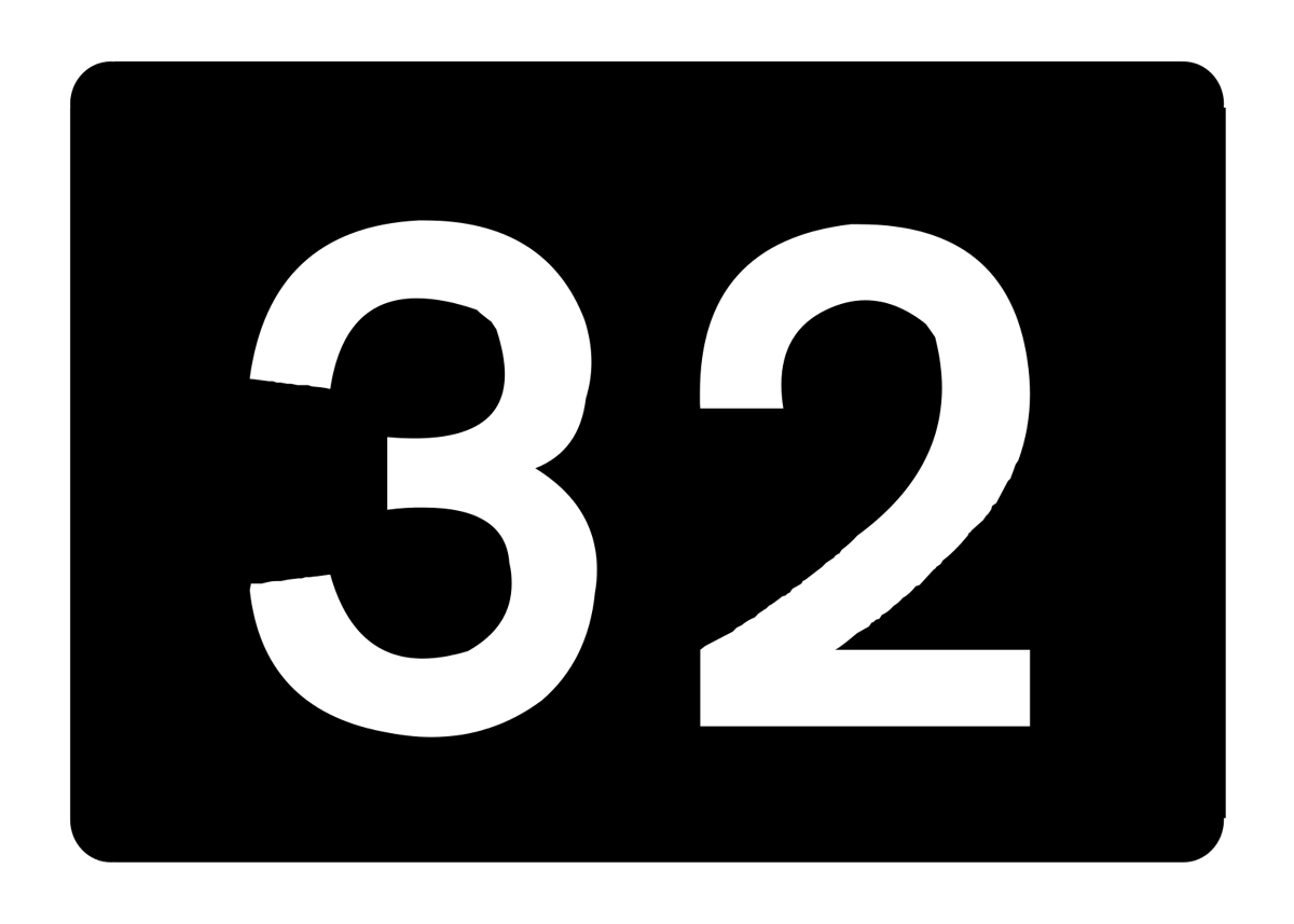 Есть 32 число. Цифра 32. цифра 32 трафарет. цифра 32 на черном фоне. 32 (число).
