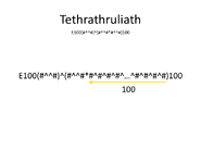 Tethrathruliath