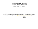Tethrathruliath