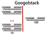 Googol-stack