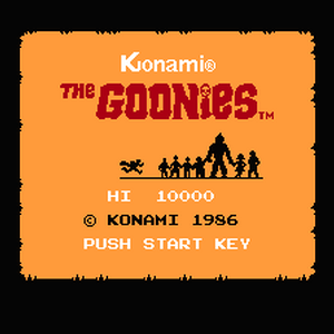 goonies nintendo game