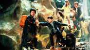 The Goonies, escaping the Fratellis.