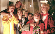 The Goonies, hiding from the Fratellis in the basement of the Lighthouse Lounge.