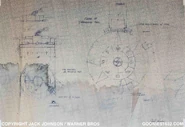 Concept art depicting the "drowning pool"/"compass room".