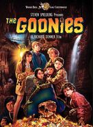 Cover of the DVD release of The Goonies, based on Noriyoshi's poster.