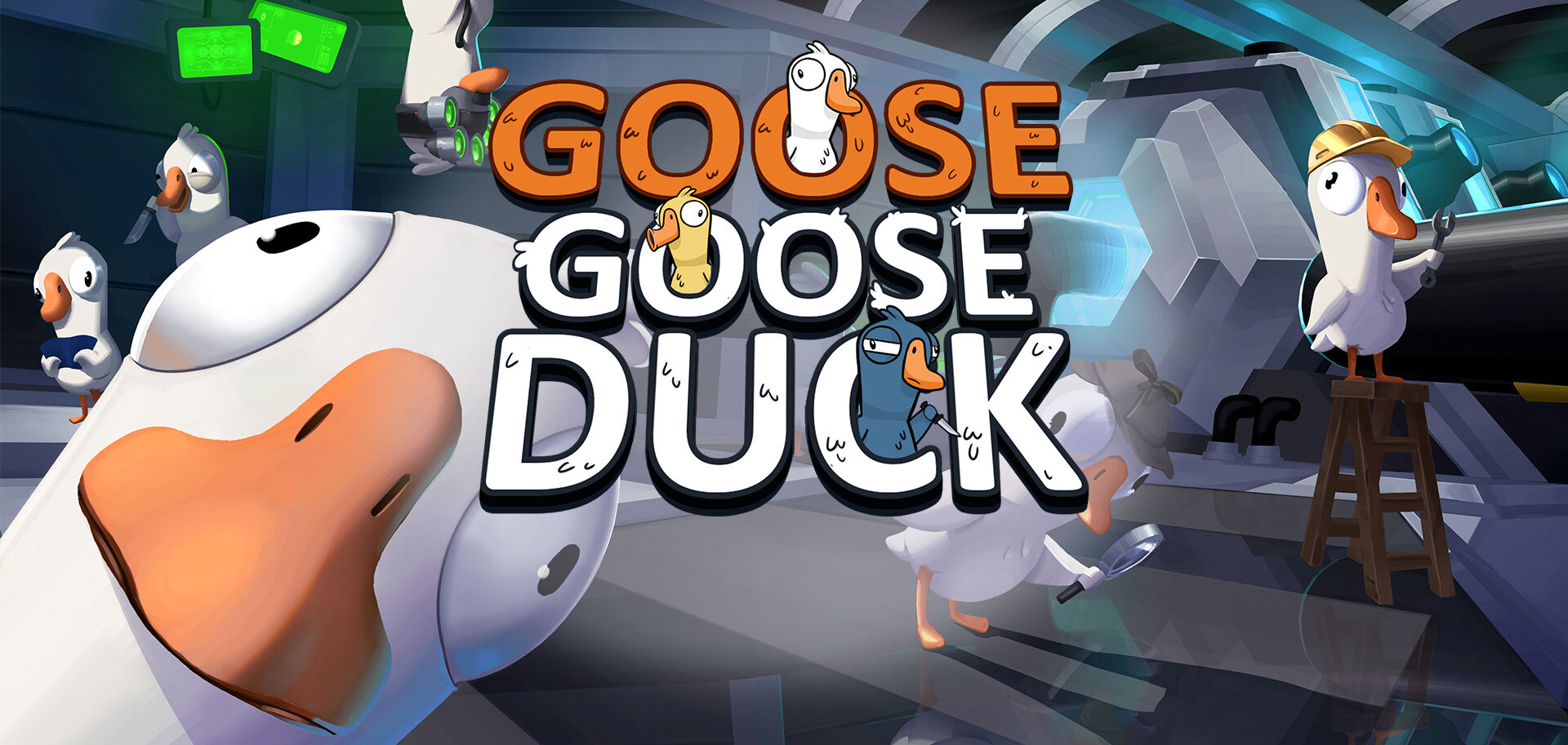 GOOSE GOOSE DUCK: GABS QUASE ENGANOU A TODOS MAS FOI DESMASCARADO! c/  Godenot, Coelho, Nuuh, Juh e + 