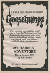 OS 26 My Hairiest Adventure bookad from OS25