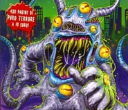 The Blob as depicted on the Italian cover of The Blob That Ate Everyone.