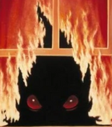 The Shadow Figure as depicted on the French cover of The Ghost Next Door.