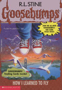 #52 How I Learned to Fly Goosebumps Trading Cards Inside (with stickers edition).