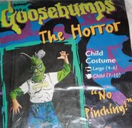 The Horror costume in package