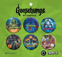 2017 GOOSEBUMPS™ 6-BUTTON SET: SERIES 1 by Creepy Co.