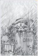 Early sketch by Tim Jacobus.