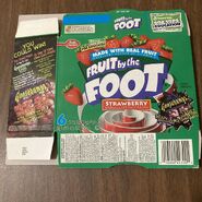 Fruit by the Foot "Goosebumps 2000 Sweepstakes" box